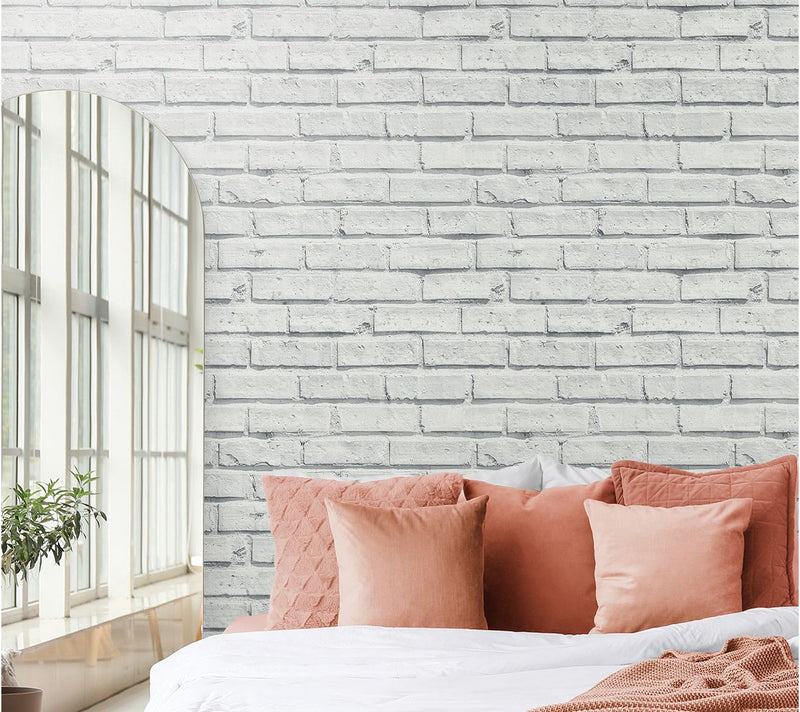 Arthouse Faux-Brick Peel-and-Stick Wallpaper — View 4