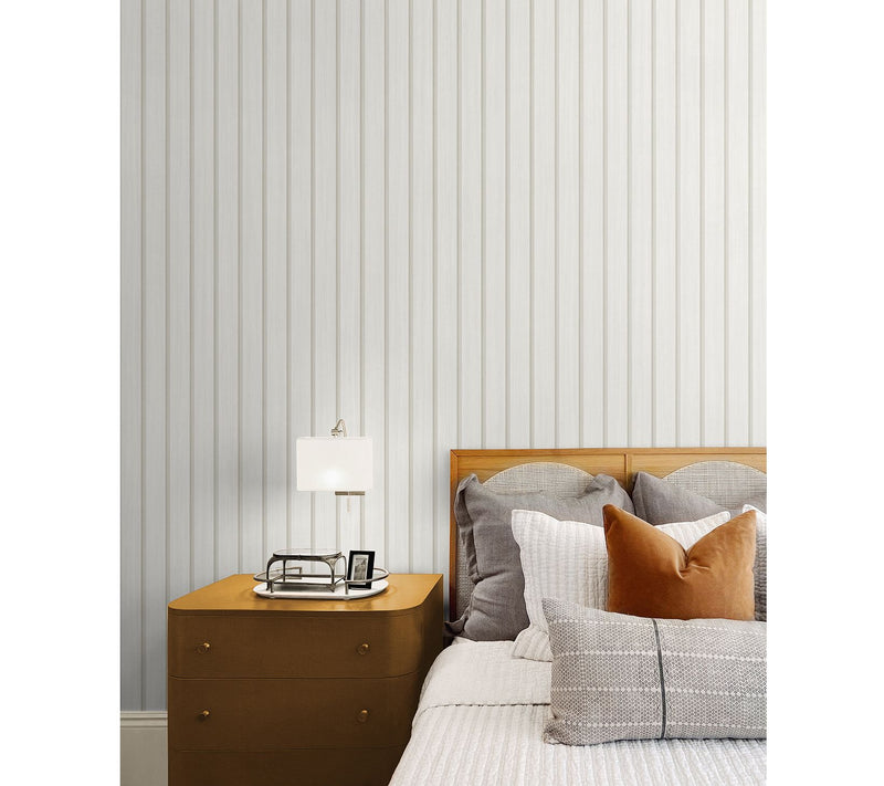 Stacy Garcia Home Faux Wooden-Slats Peel-and-Stick Wallpaper — View 12