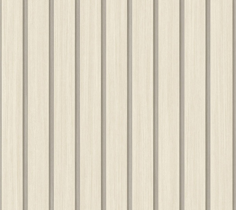 Stacy Garcia Home Faux Wooden-Slats Peel-and-Stick Wallpaper — View 3