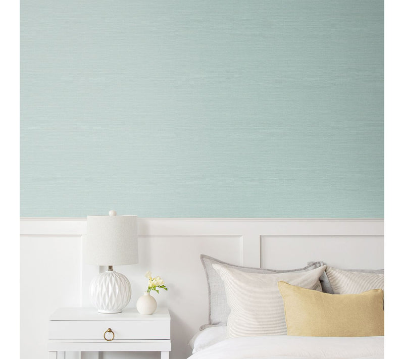 Stacy Garcia Home Seaside Faux-Sisal Peel-and-Stick Wallpaper — View 8
