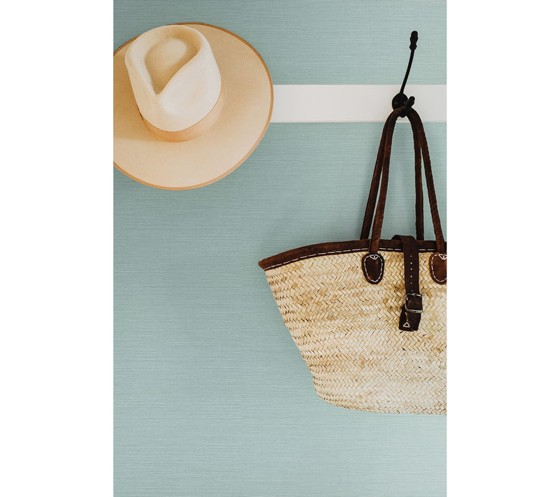 Stacy Garcia Home Seaside Faux-Sisal Peel-and-Stick Wallpaper — View 13