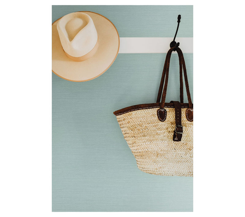 Stacy Garcia Home Seaside Faux-Sisal Peel-and-Stick Wallpaper — View 10