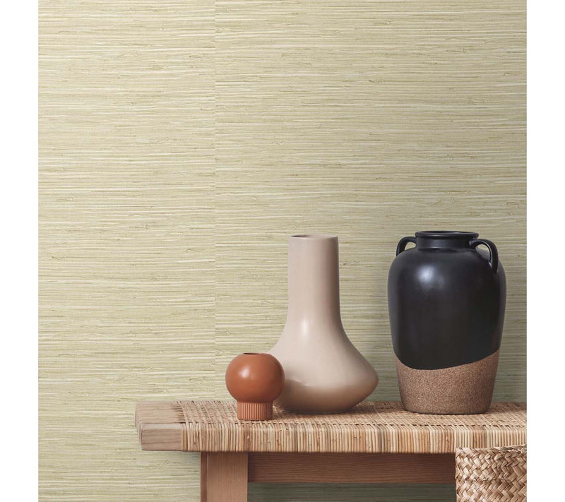 Stacy Garcia Home Saybrook Faux-Rushcloth Peel-and-Stick — View 11
