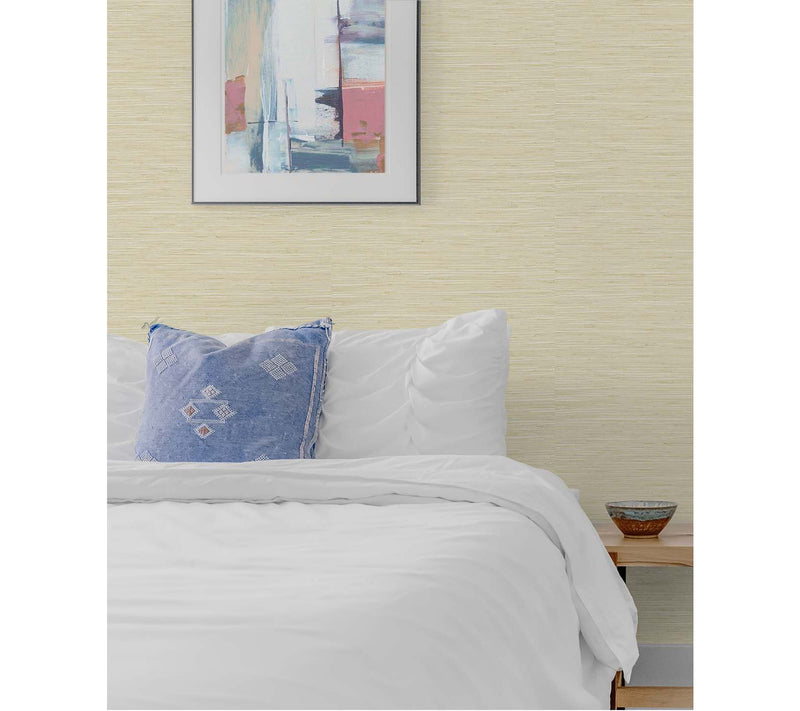Stacy Garcia Home Saybrook Faux-Rushcloth Peel-and-Stick — View 14