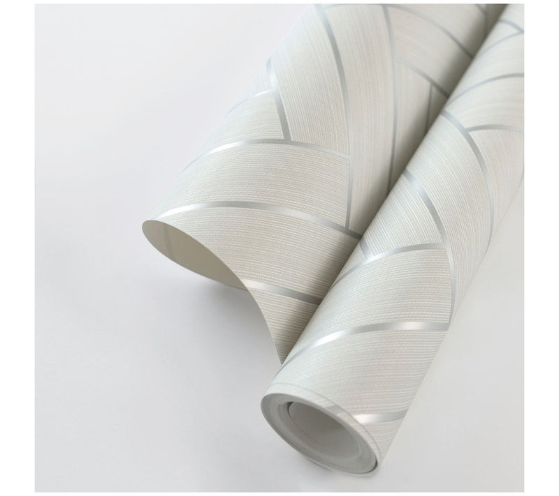 Stacy Garcia Home Herringbone Inlay Peel-and-Stick Wallpaper — View 12
