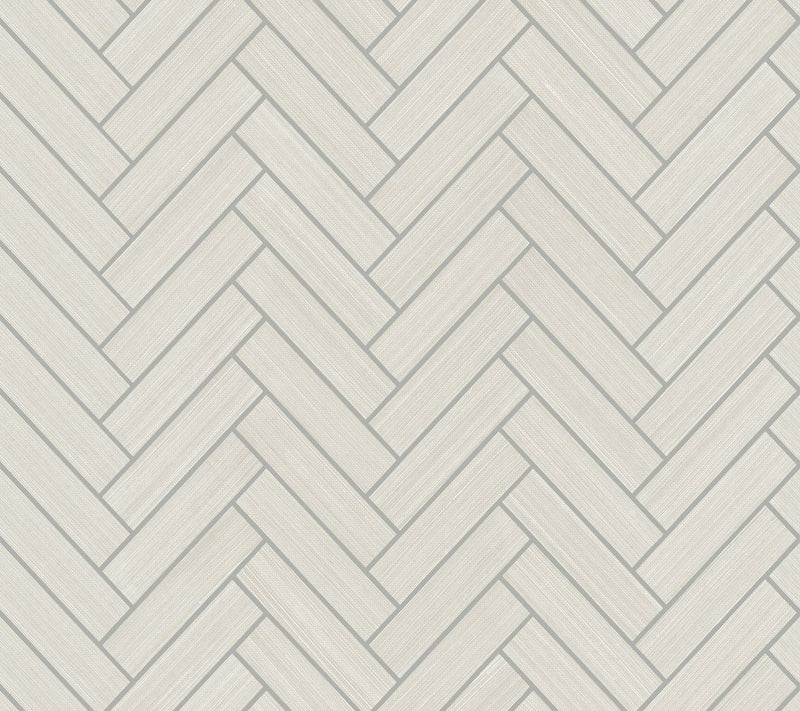 Stacy Garcia Home Herringbone Inlay Peel-and-Stick Wallpaper — Main view