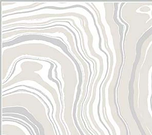 Lillian August Marbled Faux-Tile Peel-and-StickWallpaper — View 4