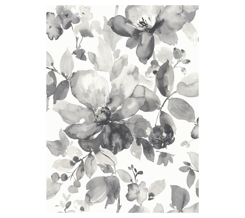 NextWall Watercolor Flower Peel-and-Stick Wallpaper — View 5