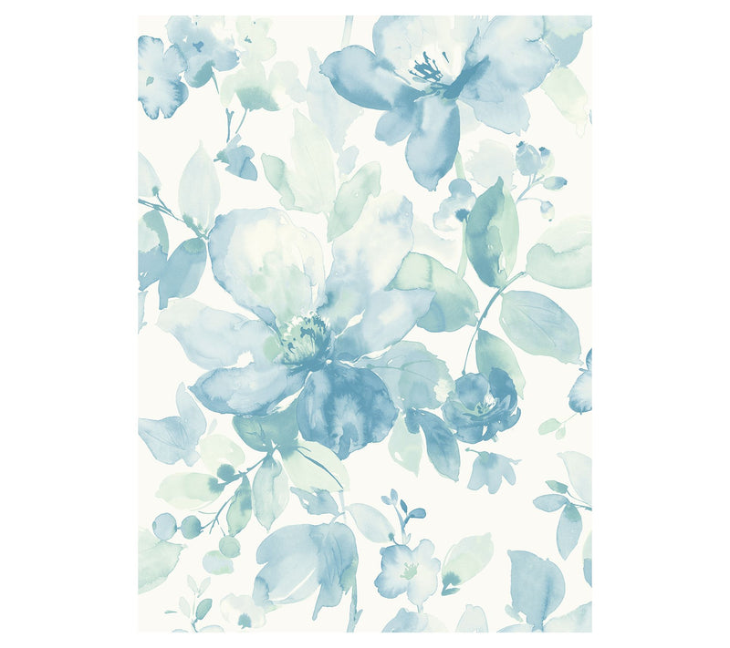 NextWall Watercolor Flower Peel-and-Stick Wallpaper — View 7