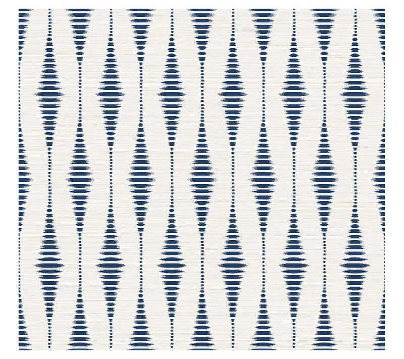 NextWall Striped Ikat Peel-and-Stick Wallpaper — View 5