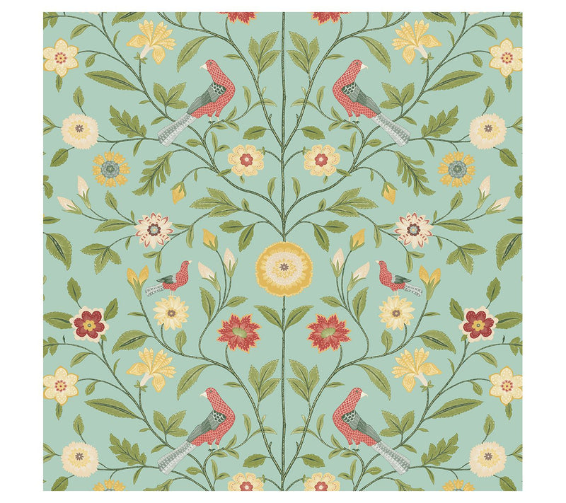 NextWall Bird Toile Peel-and-Stick Wallpaper — View 7