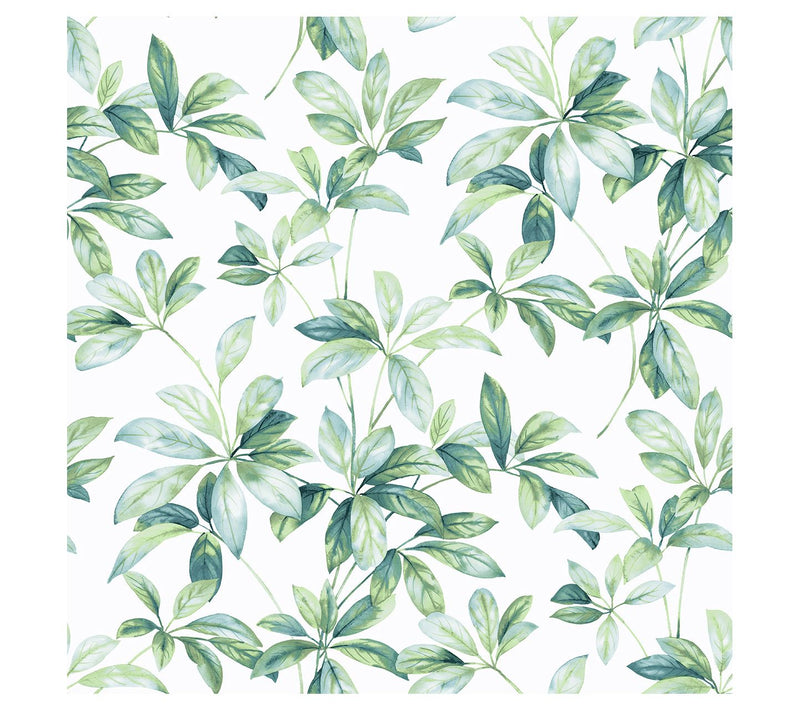 NextWall Leaf Trail Peel-and-Stick Wallpaper — View 5