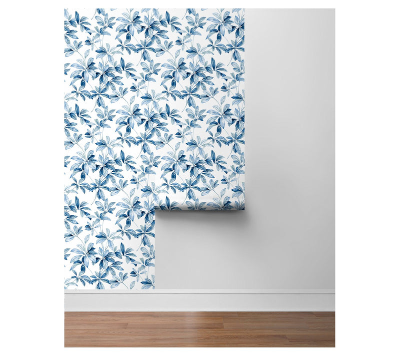 NextWall Leaf Trail Peel-and-Stick Wallpaper — View 12