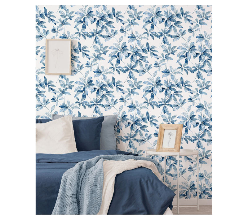 NextWall Leaf Trail Peel-and-Stick Wallpaper — View 11
