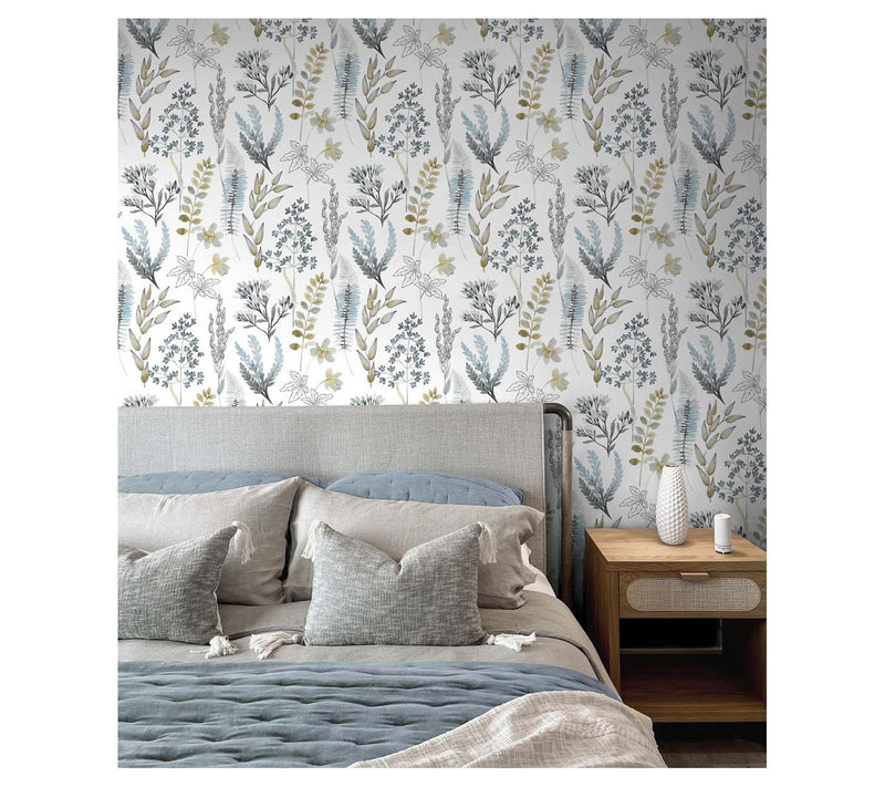 NextWall Wild Garden Peel-and-Stick Wallpaper — View 8