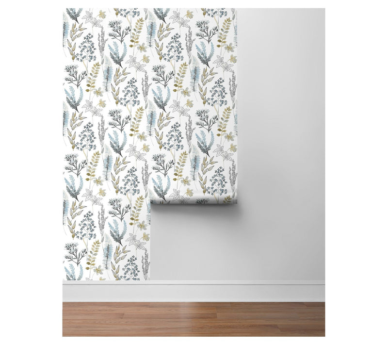 NextWall Wild Garden Peel-and-Stick Wallpaper — View 10