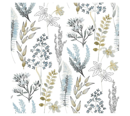 NextWall Wild Garden Peel-and-Stick Wallpaper