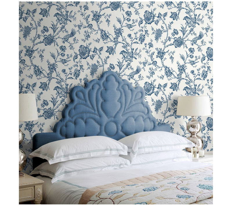NextWall Jasmine Chinoiserie Peel and Stick Wallpaper — View 12