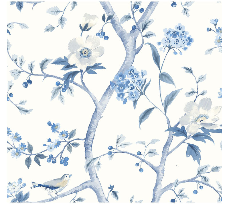 Lillian August Floral Trail Peel and Stick Wallpaper — Main view