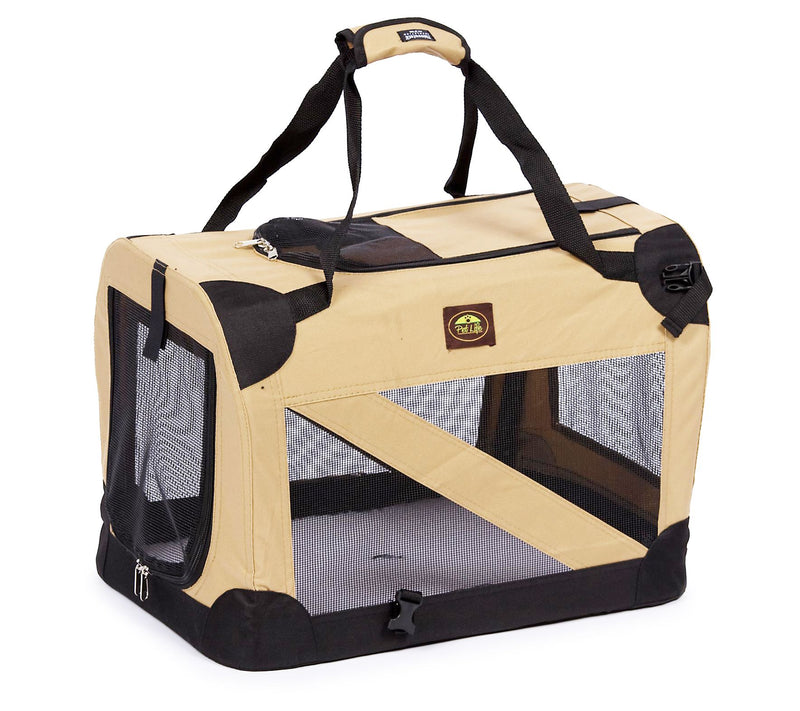Pet Life Folding Zippered 360 Vista View Pet Cre — View 10