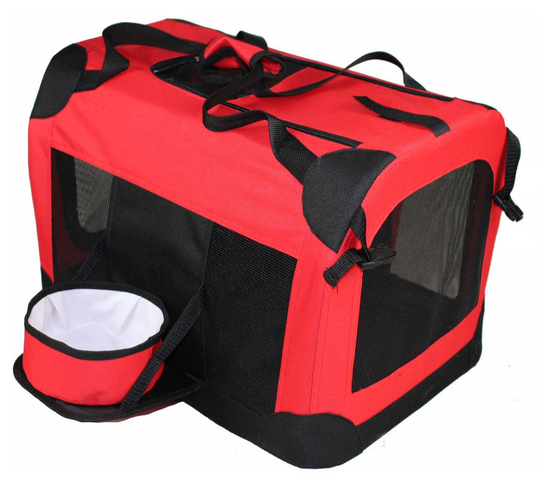 Pet Life Folding Deluxe 360 Vista View Pet Crate — View 2