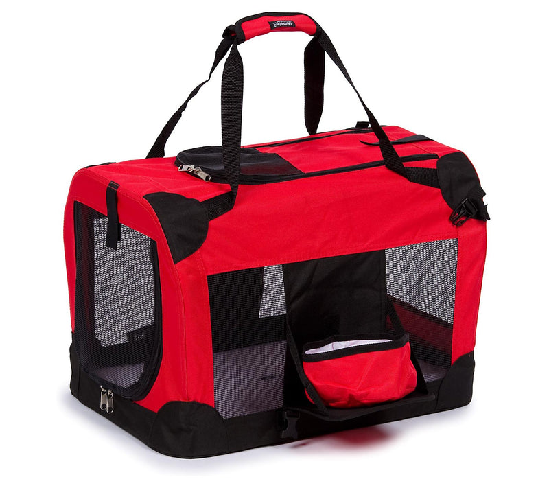 Pet Life Folding Deluxe 360 Vista View Pet Crate — Main view