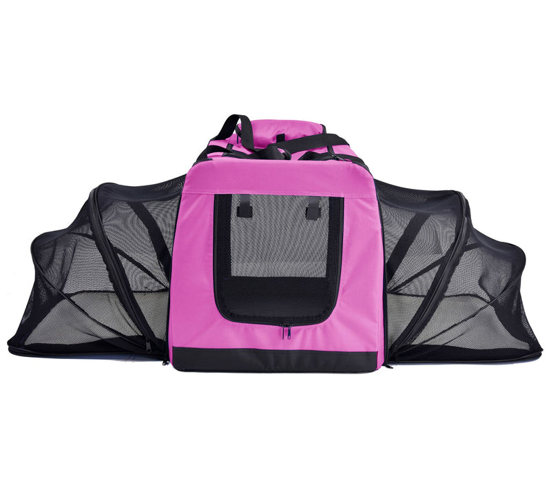 Pet Life Hounda Accordion Metal Frame Expandable Pet Dog Crate — View 10