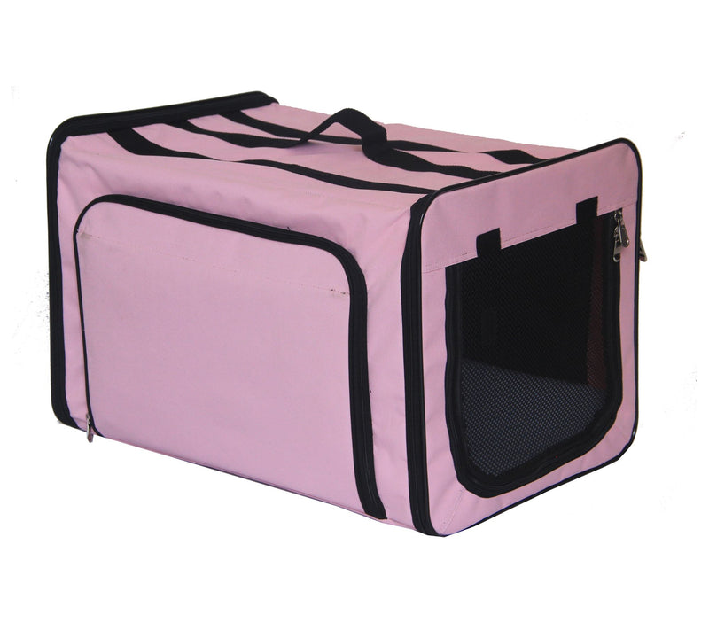 Pet Life Capacious Expandable Collapsible Trave l Pet Dog Crat — View 11