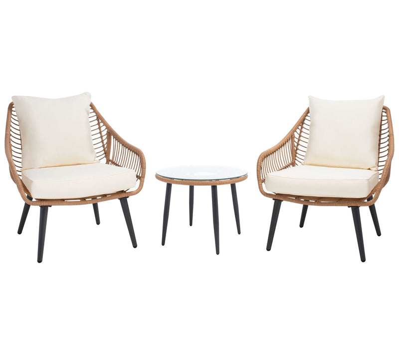 Safavieh Warlen 3 Piece Lounger Set — View 3