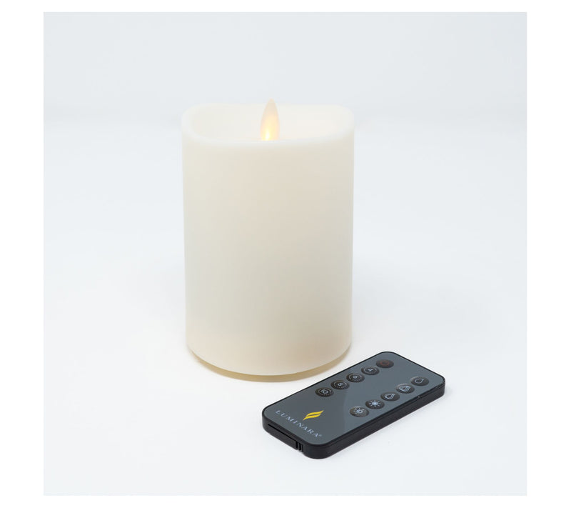Luminara 4.5" Outdoor Flameless Candle with Remote Control — View 5
