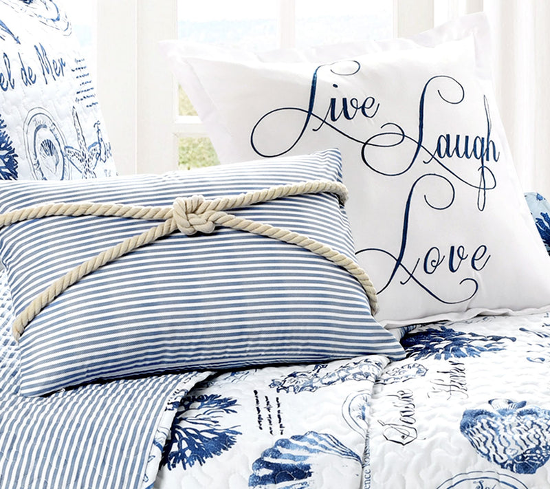 Lush Decor Harbor Life Quilt 7Pc King — View 6