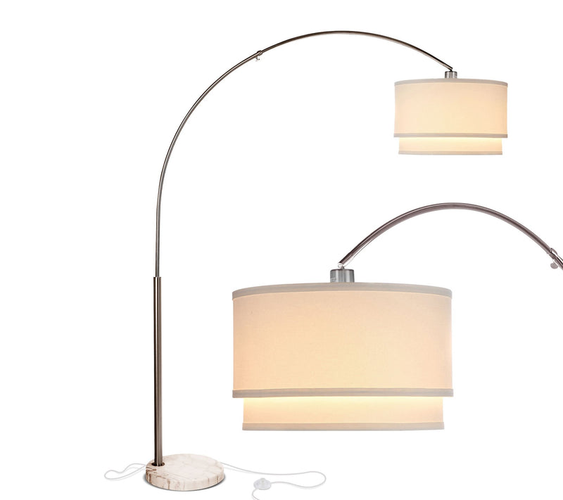 Brightech Mason 81 in. LED Arc Floor Lamp — View 5