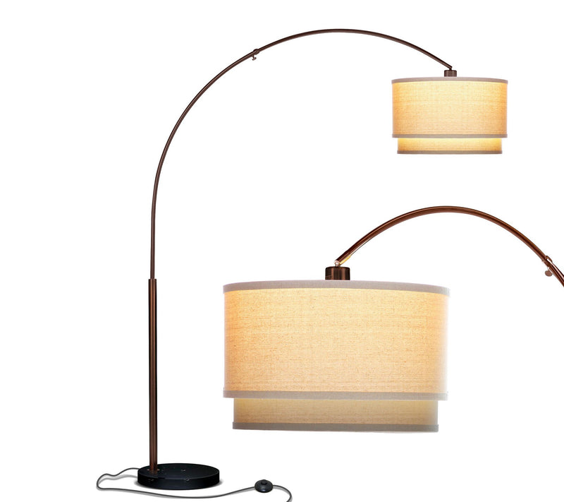 Brightech Mason 81 in. LED Arc Floor Lamp — View 3