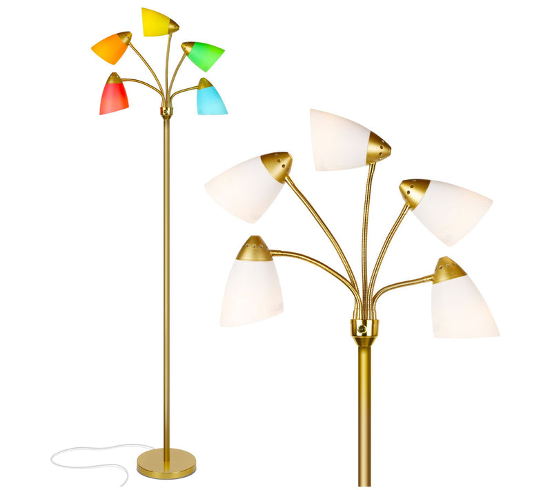 Brightech Medusa 74 in. LED Multi-Head Floor Lamp — View 3