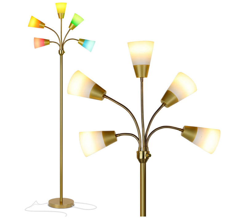 Brightech Medusa Modern 78 in. LED Multi-Head Floor Lamp — Main view