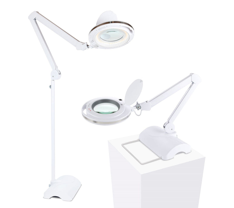 Brightech Lightview 2-in-1 LED Magnifier FloorDesk Lamp — Main view