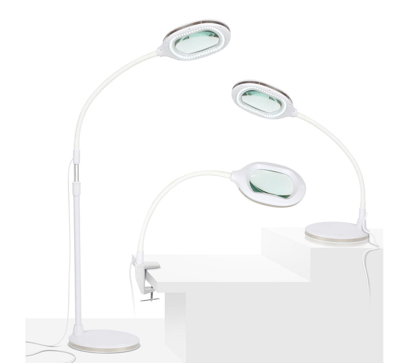 Brightech Lightview 3-in-1 LED Magnifier FloorDesk Lamp — View 5