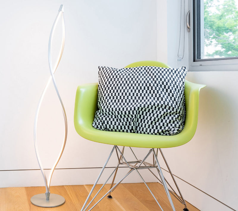 Brightech Twist 43 in. LED Floor Lamp — View 8