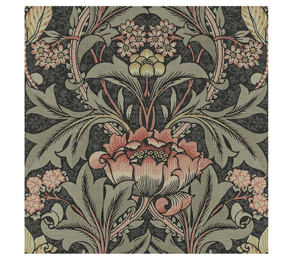 NextWall Acanthus Floral Peel and Stick Wallpaper