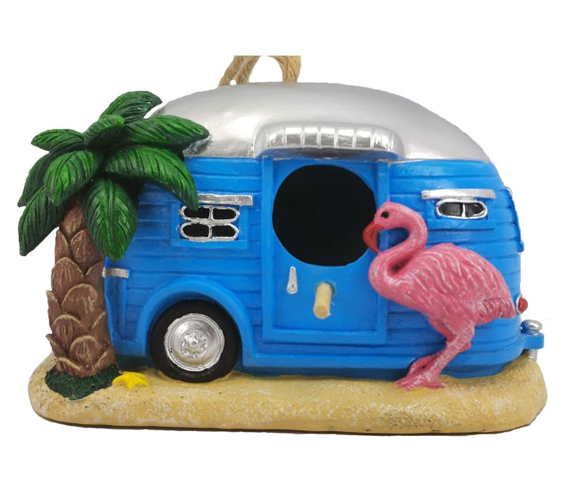 Santa's Workshop Inc. 7.25" Resin Vacation RV Birdhouse — View 3