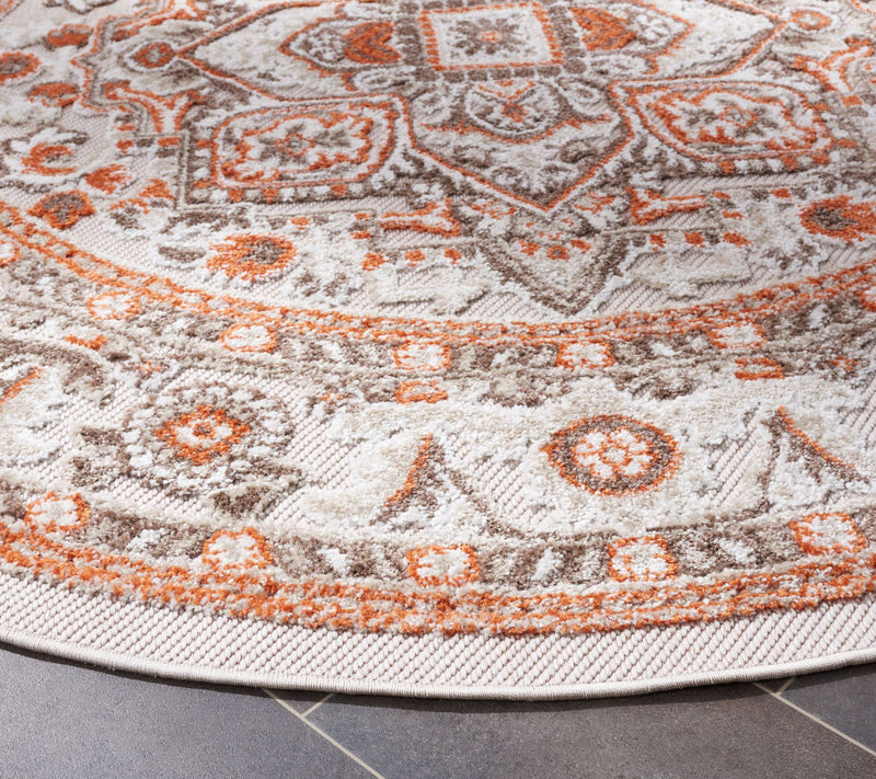 Safavieh Cabana 680 Outdoor 8' X 8' Round Rug — View 5