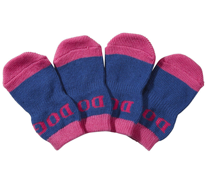 Pet Life Pet Socks with Rubberized Soles — View 7