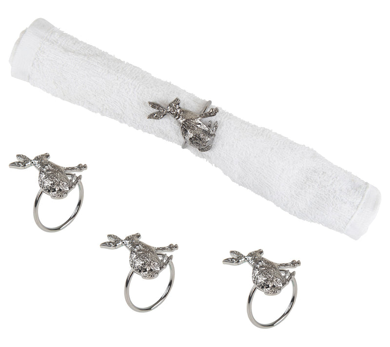 Rabbit Napkin Ring, Set of 4 by Valerie — Main view