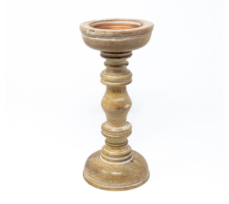 11" Tall Dual-Sided Pillar Candle Holder by Greystone Home — View 5