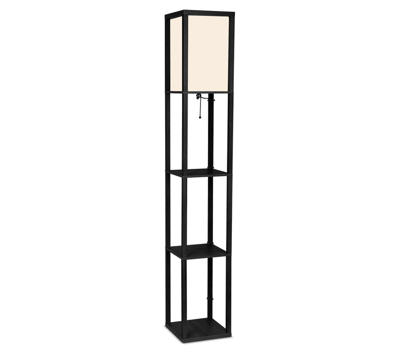 Brightech Maxwell 63" LED Shelf Floor Lamp — View 3