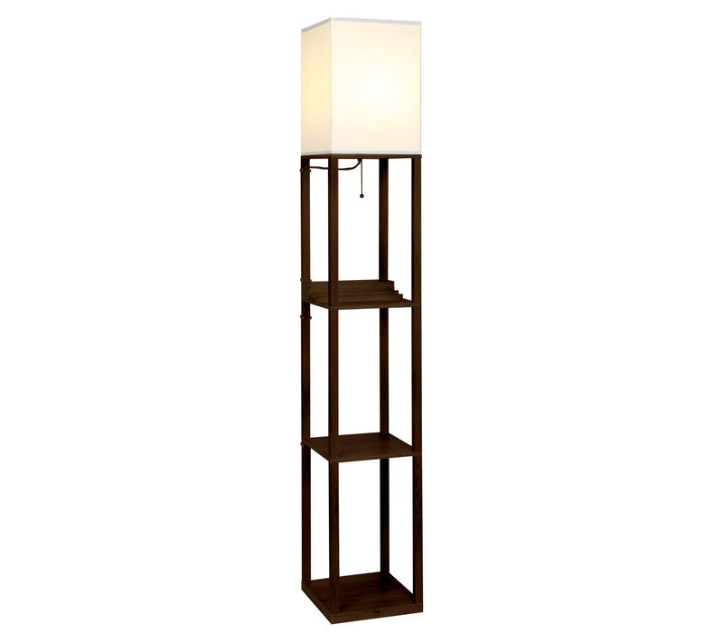 Brightech Maxwell USB Charging 63" LED Shelf Floor Lamp — View 5