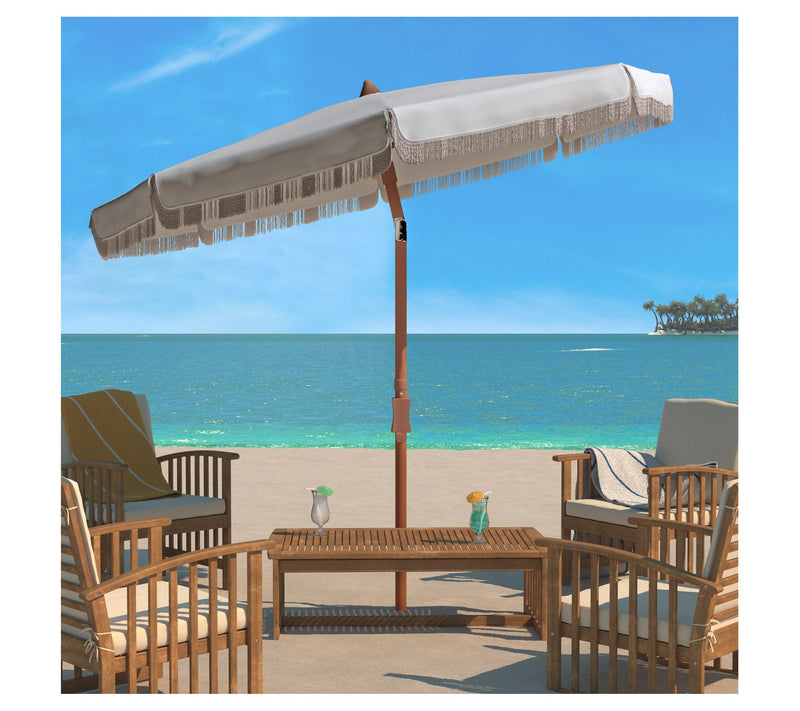 Estonia 6.5' Fringe Umbrella by Valerie — View 8
