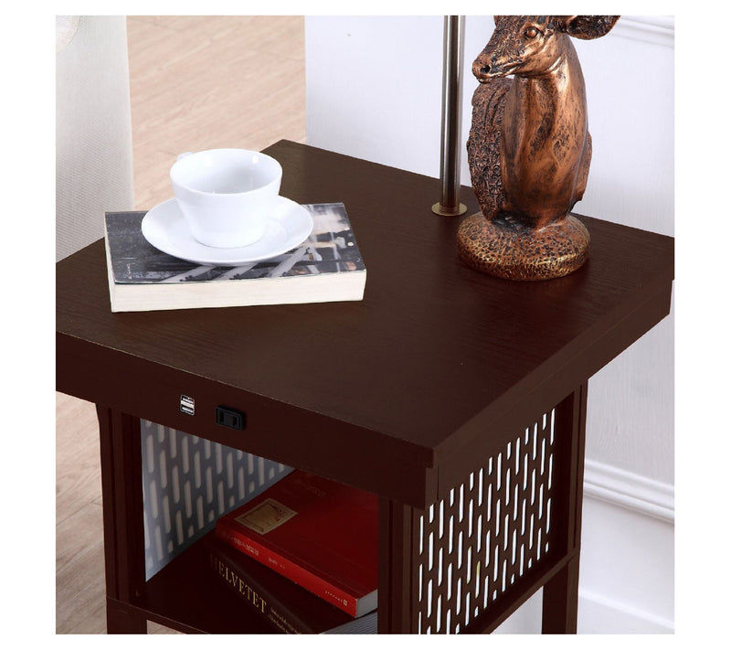 Brightech Madison 56" LED Shelf Table Lamp — View 4
