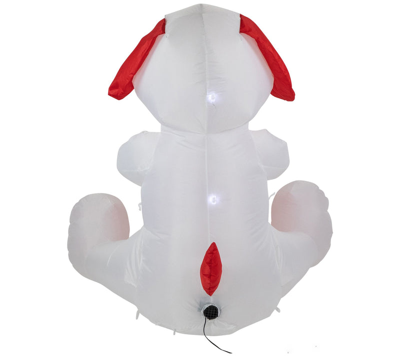 Northlight 4' Inflatable Lighted Valentine's Day Doggie Decor — View 6