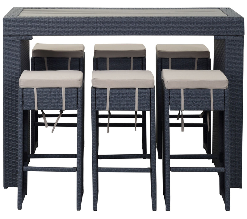 Safavieh Sanders Outdoor Bar Set — Main view